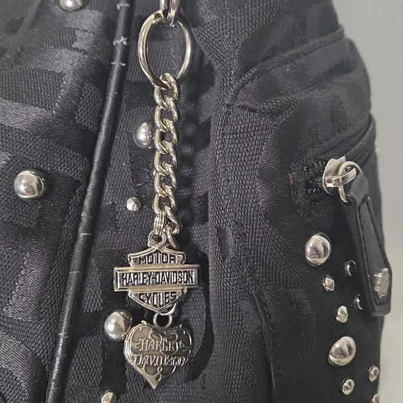 Harley-Davidson Monogram Fabric Hobo - Picture 3 of 15